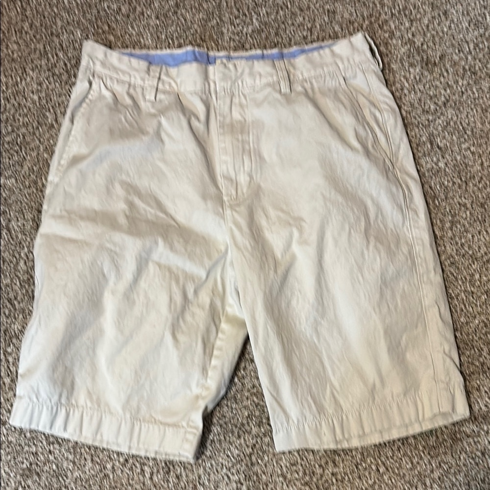 J Crew Men's Cotton Khaki Casual Shorts 32